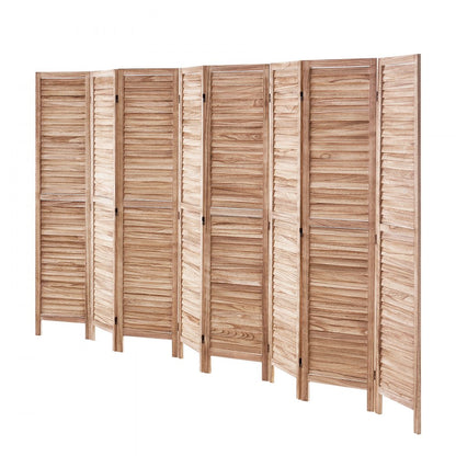 SS-004-8P-NA - 128-Inch European Wood Divider with 8 Panels