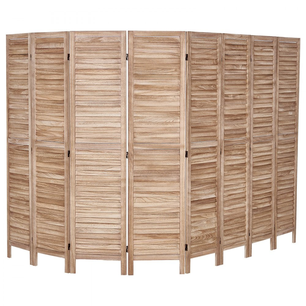 SS-004-8P-NA - 128-Inch European Wood Divider with 8 Panels