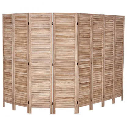 SS-004-8P-NA - 128-Inch European Wood Divider with 8 Panels