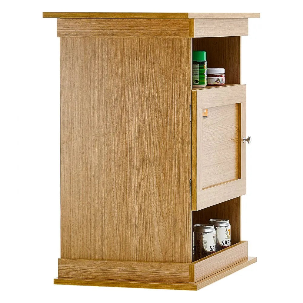 GSSU-FTS013 - VEVOR 20-Gallon Basswood Fish Tank Stand with Storage