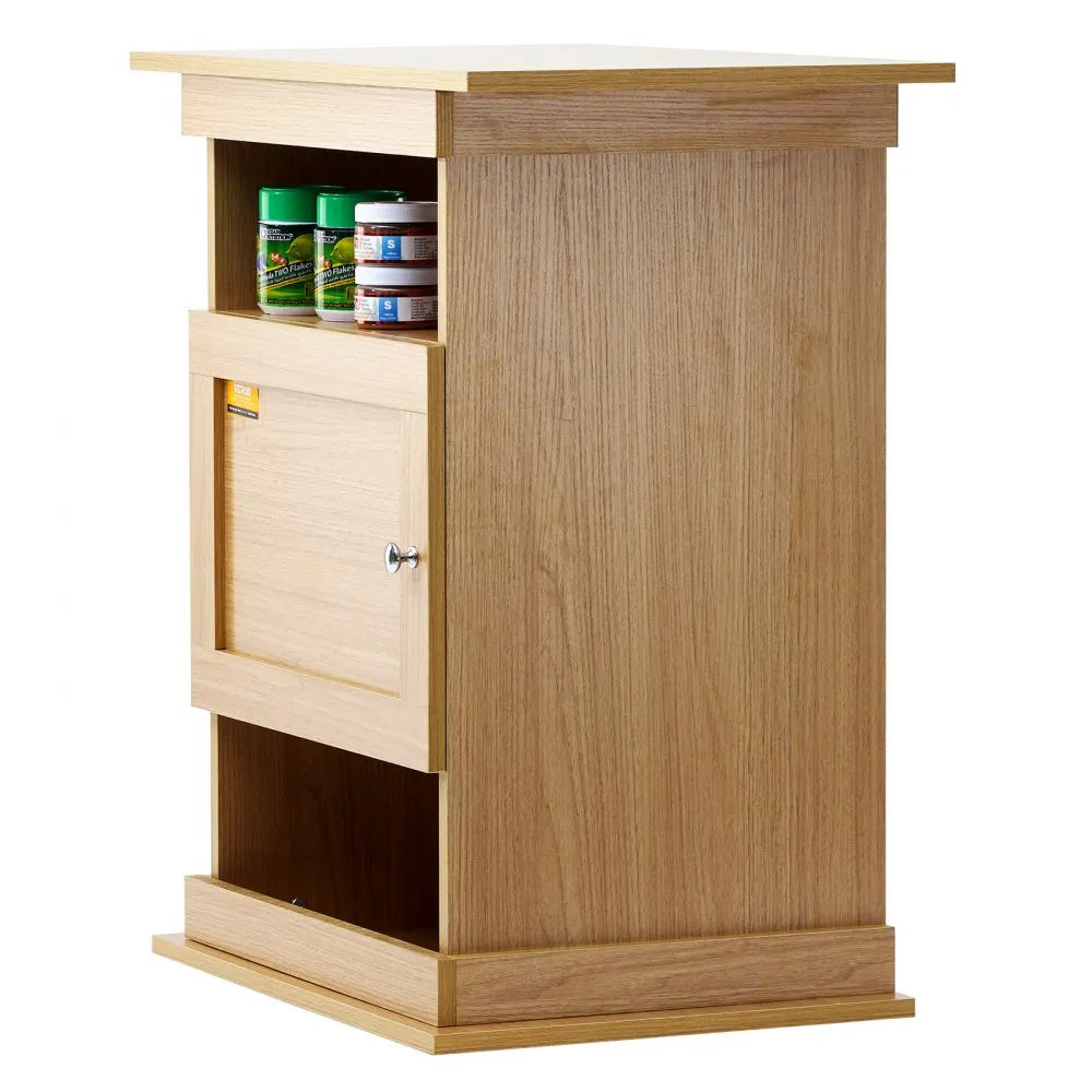GSSU-FTS013 - VEVOR 20-Gallon Basswood Fish Tank Stand with Storage