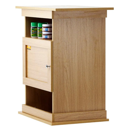 GSSU-FTS013 - VEVOR 20-Gallon Basswood Fish Tank Stand with Storage