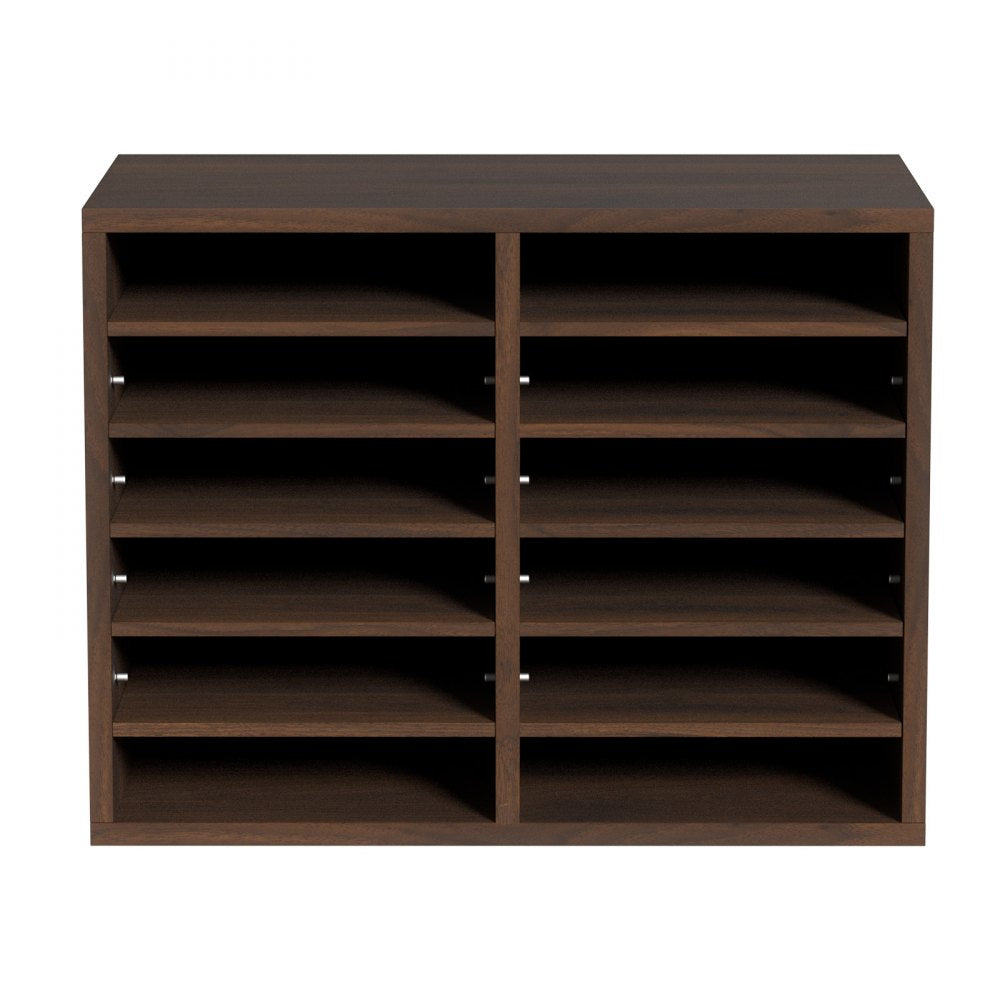 KL-FC05 - VEVOR 12-Compartment Literature Organizer - 20.4x12x16.1 inches