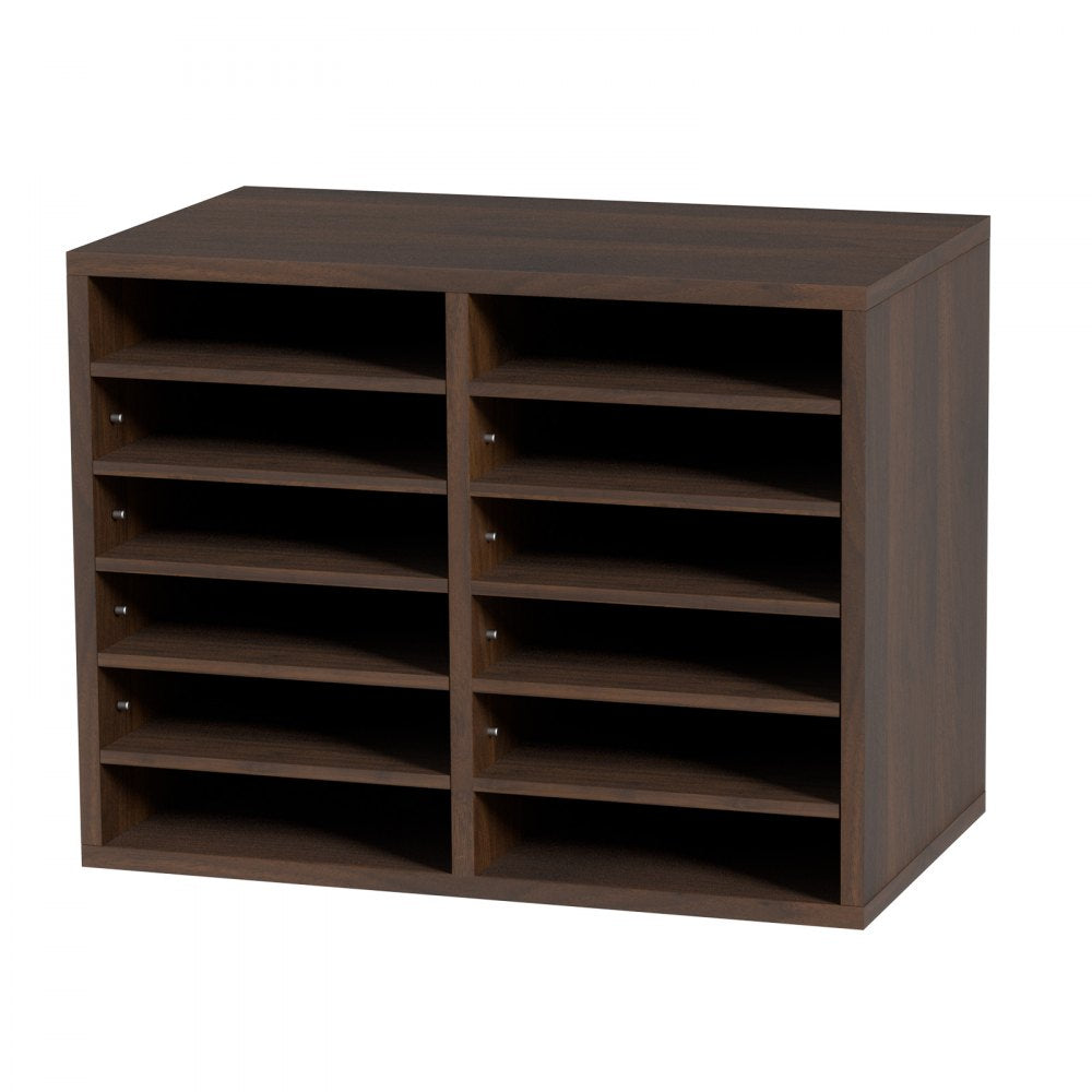KL-FC05 - VEVOR 12-Compartment Literature Organizer - 20.4x12x16.1 inches