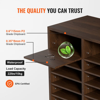 KL-FC011 - 36-Compartment Literature Organizer, 39.3x12x26.8 Inches