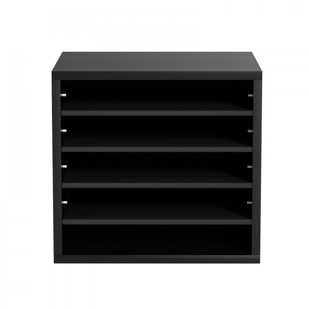 KL-FC01 - 5-Compartment Adjustable Literature Organizer for Efficient Workspace