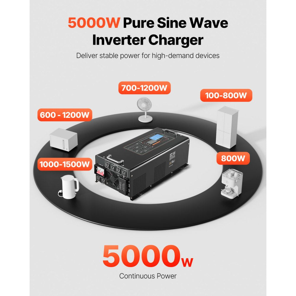 BL-W5024V-L - 5000W Pure Sine Wave Inverter with Remote Control