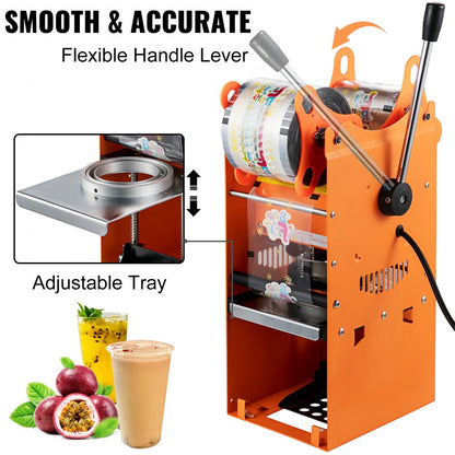 010299807526 - Semi-Automatic Boba Tea Sealer for 500 Cups per Hour