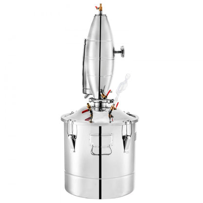 010845165370 - 50L Stainless Steel Alcohol Distiller for Home & Commercial Use