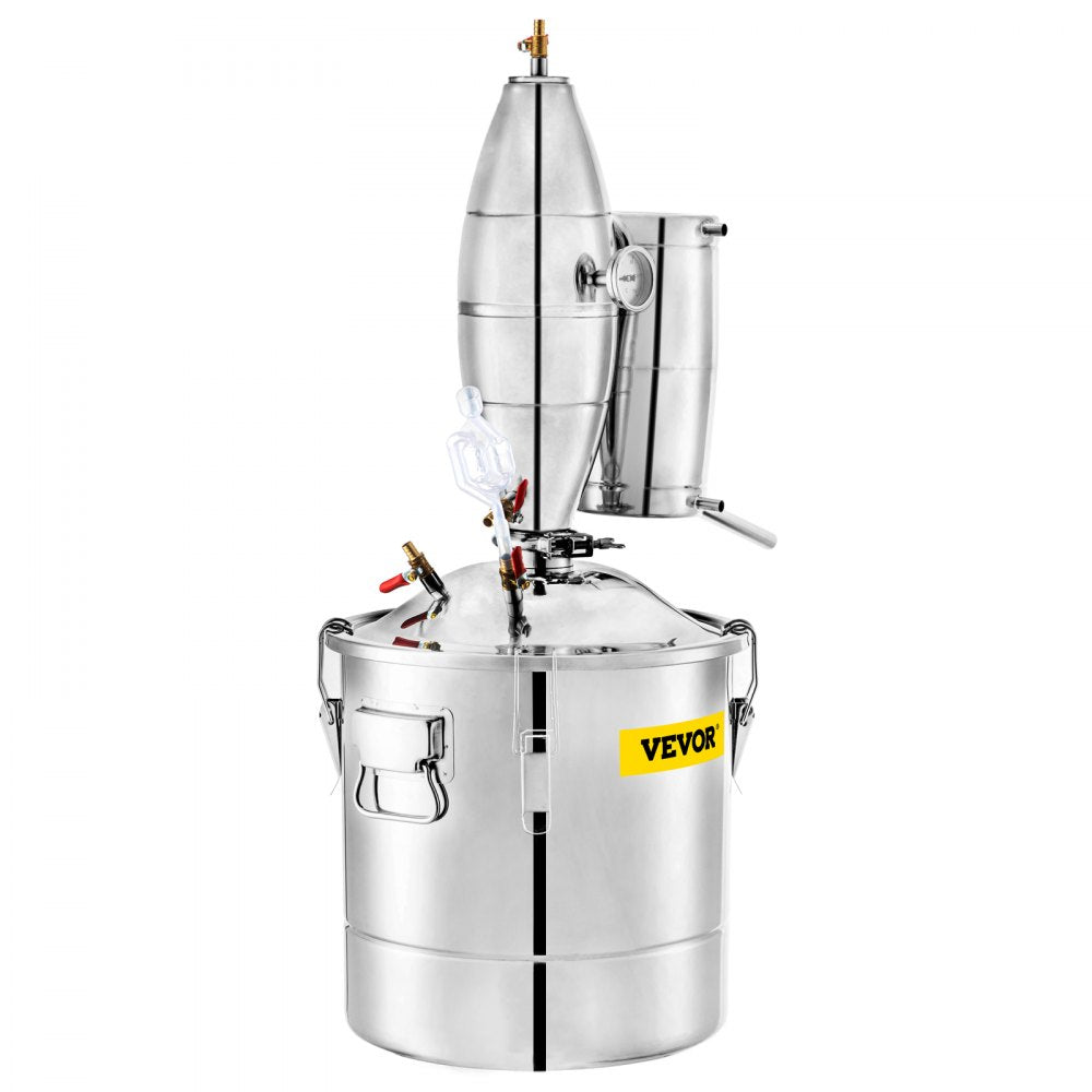 010585079496 - 70L Stainless Steel Alcohol Distiller for Home Brewing