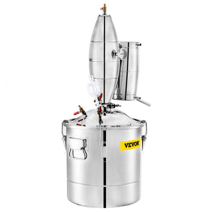 010585079496 - 70L Stainless Steel Alcohol Distiller for Home Brewing