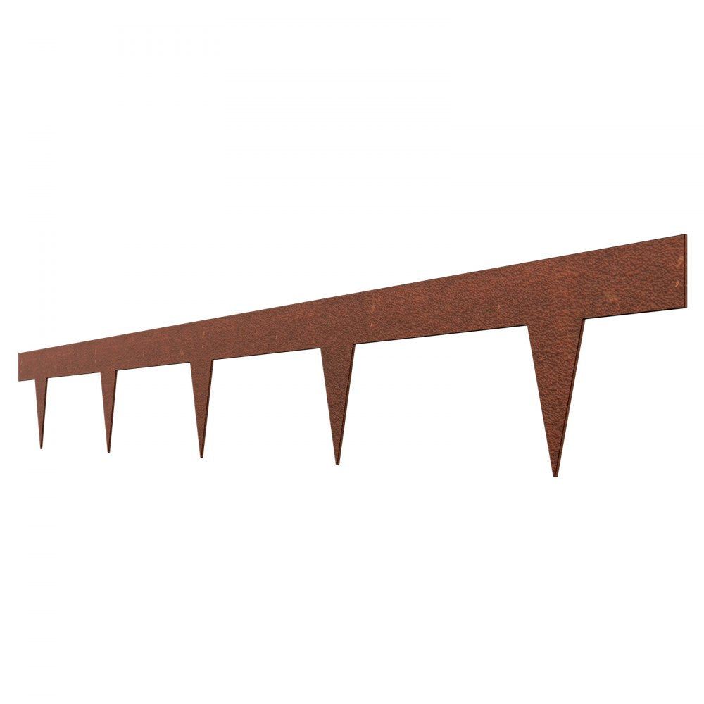 J40X4.5in-10 - Weather-Resistant Steel Edging for Neat Garden Borders