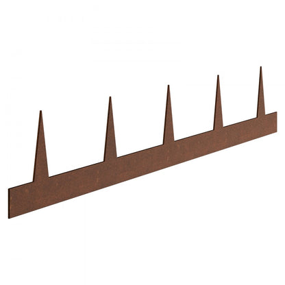 J40X4.5in-10 - Weather-Resistant Steel Edging for Neat Garden Borders