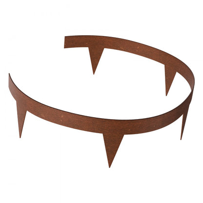 J40X4.5in-10 - Weather-Resistant Steel Edging for Neat Garden Borders