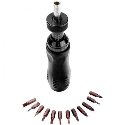 RTD-10-70 - VEVOR Precision Torque Screwdriver 10-70 in/lbs with Case