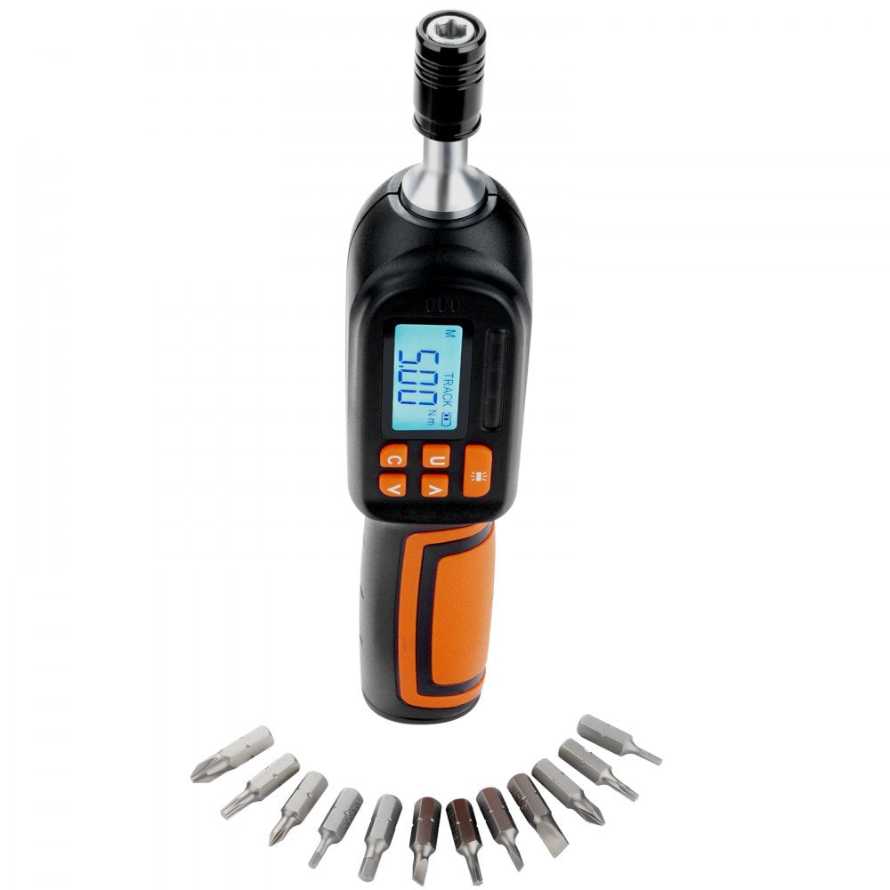 DSM1-100008B - VEVOR Digital Torque Screwdriver, 2.65-70.67 in-lbs Range
