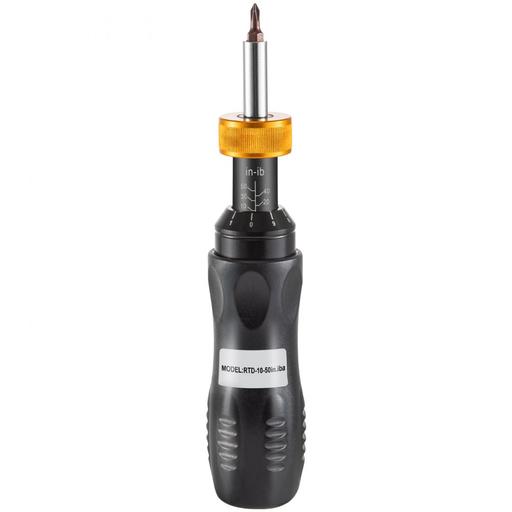 RTD-10-50in.lbA - Adjustable Torque Screwdriver 10-50 in-lbs with Bits