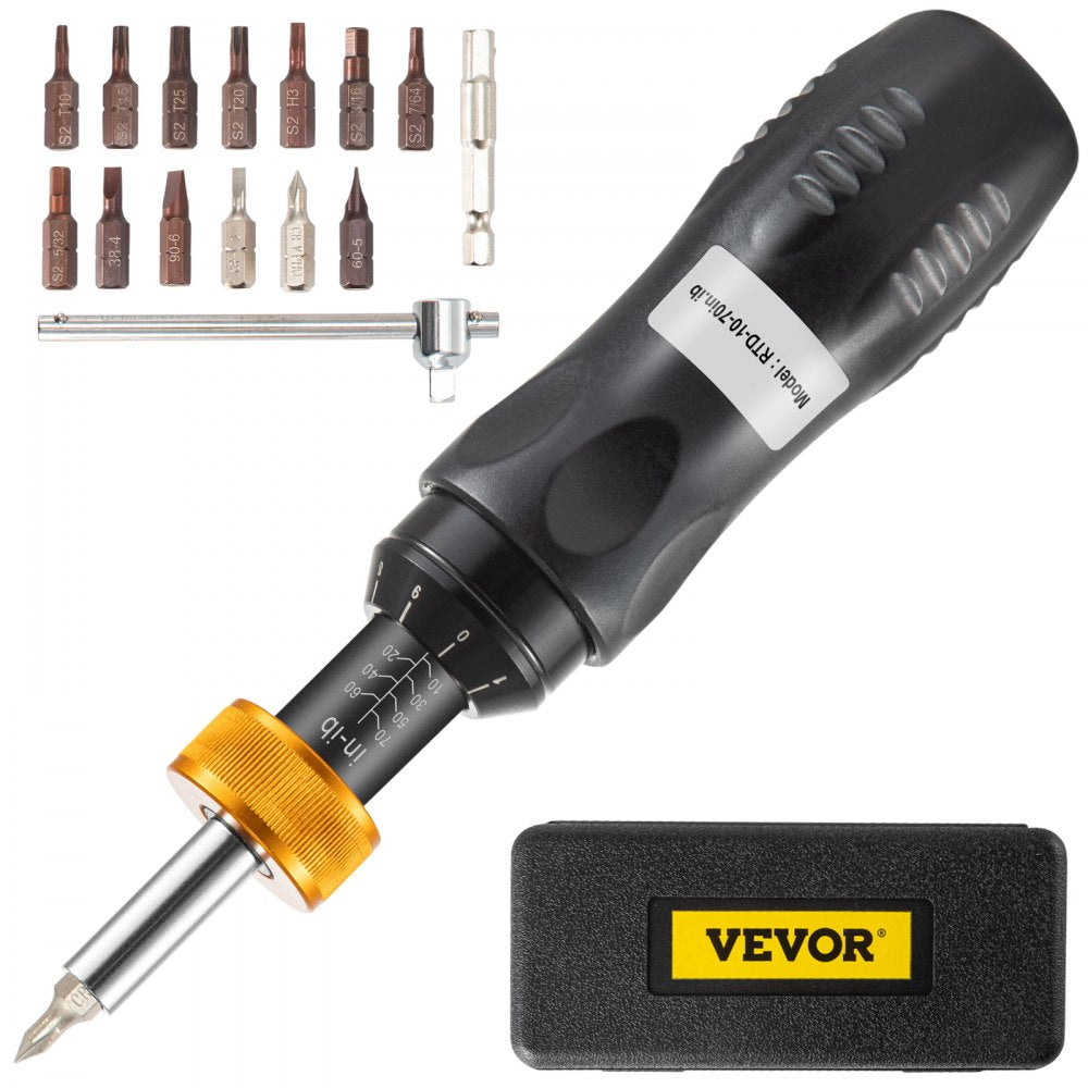 RTD-10-70in.lb - Adjustable Torque Screwdriver 10-70 in-lbs, 1/4" Drive