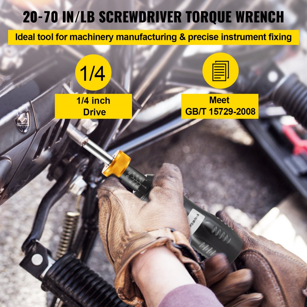 RTD-20-70in.lb - Adjustable Torque Screwdriver 20-70 in-lbs, 1/4" Bit