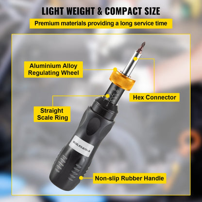 RTD-20-70in.lb - Adjustable Torque Screwdriver 20-70 in-lbs, 1/4" Bit