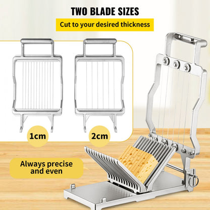 010624170453 - Durable Cheese Cutter with Adjustable Thickness and Stainless Steel Blade