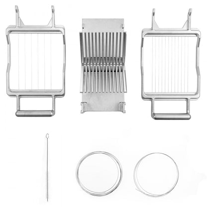 010624170453 - Durable Cheese Cutter with Adjustable Thickness and Stainless Steel Blade