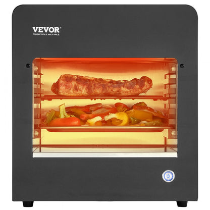 EF06XL-AS-2-18 - 1450°F Electric Steak Grill with 6-Tier Rack