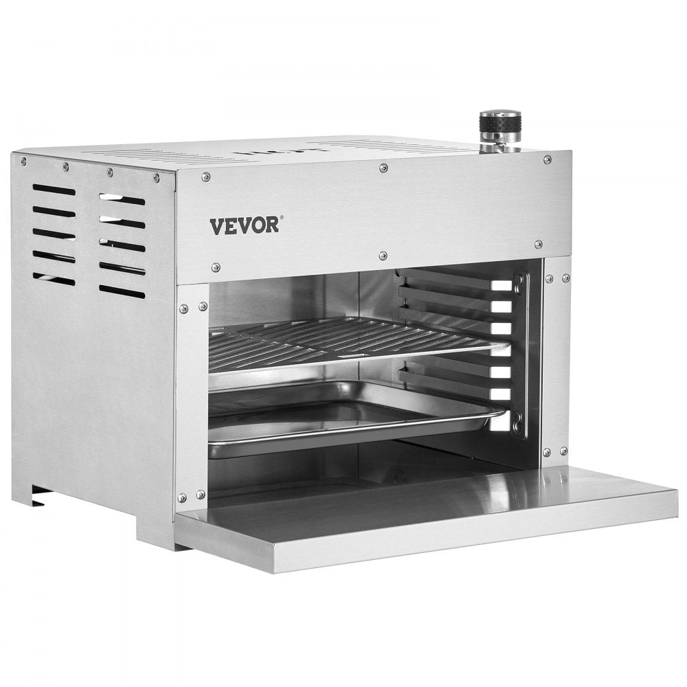 GB-BFXXL - 1500°F Stainless Steel Portable Gas Grill for Outdoor BBQ