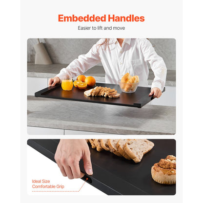 LPK1289-1 - 30"x22" Pine Wood Stove Cover & Extra Counter Space