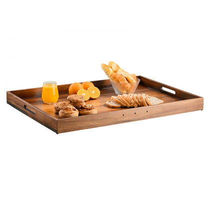LPK1289-2 - 30"x22" Acacia Wood Noodle Board for Gas & Electric Stoves