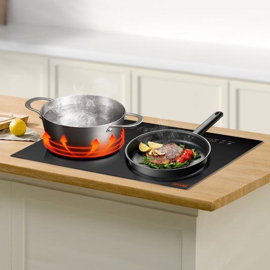 LI2H-98 - 24" Induction Cooktop with Dual Burners and Touch Control