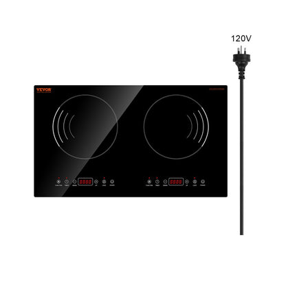 LI2H-98 - 24" Induction Cooktop with Dual Burners and Touch Control