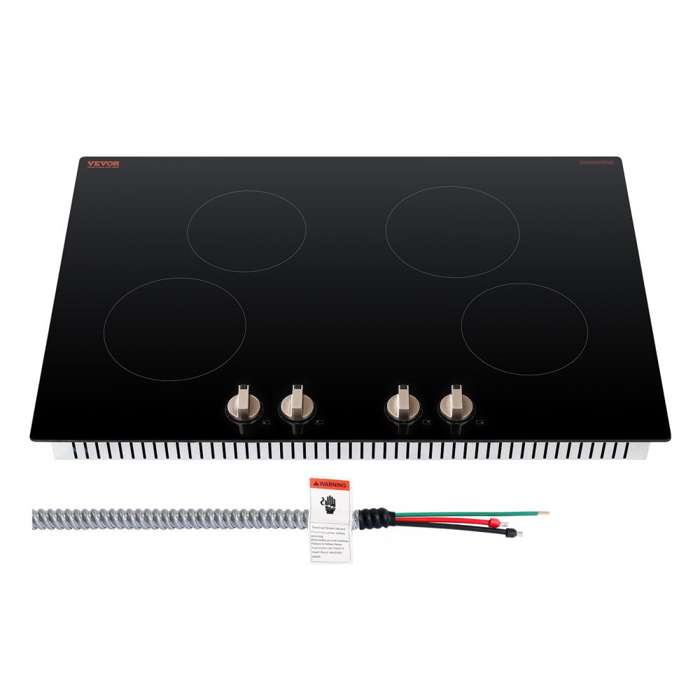 SK-66IHA30CK04 - 30-Inch 4-Burner Induction Cooktop with Knob Controls