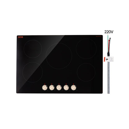 SK-92IHA30CK04 - 30-Inch 5 Burner Induction Cooktop with Easy Controls