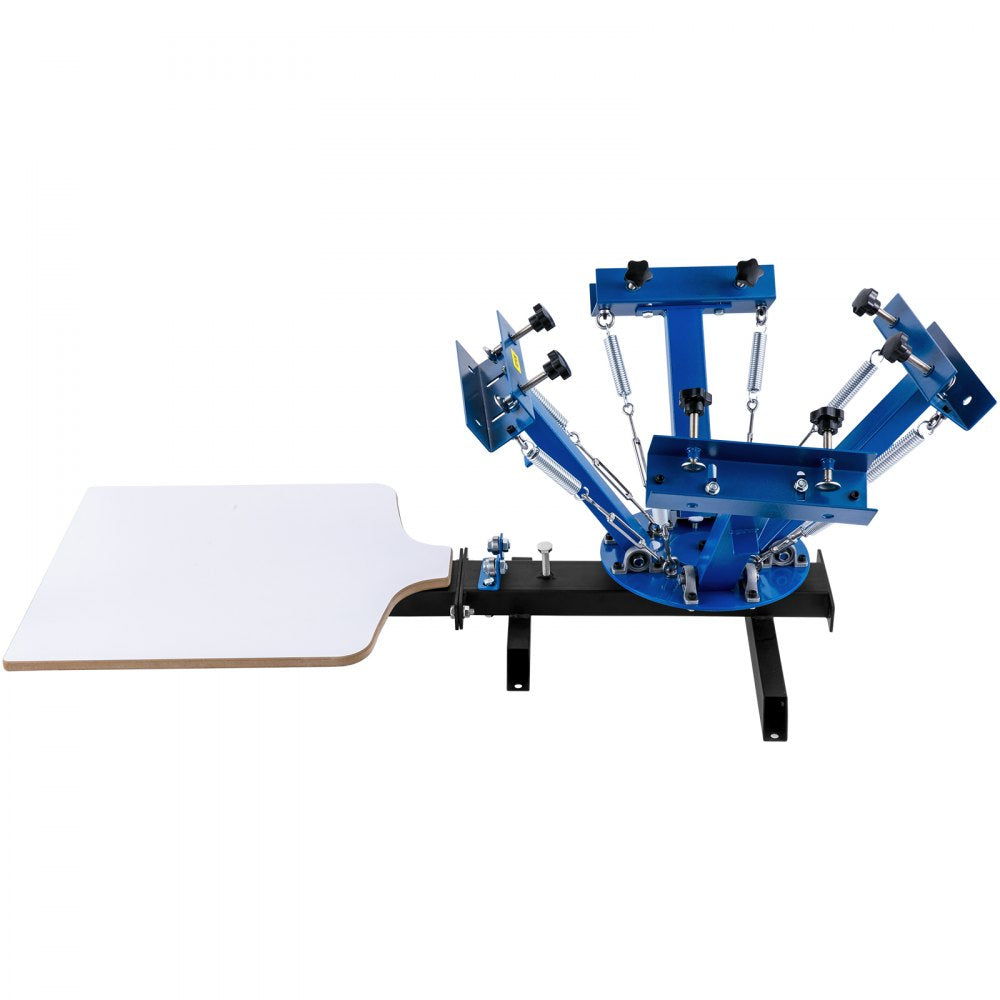 010187636447 - 4 Color Metal Screen Printer for T-Shirts & More