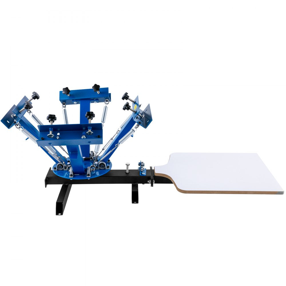 010187636447 - 4 Color Metal Screen Printer for T-Shirts & More