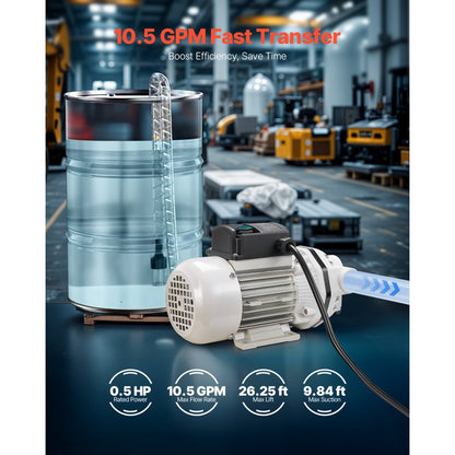 ACAD40A - 10.5 GPM Aluminum DEF Transfer Pump with High-Speed Motor