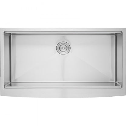 TXHW362209RS1 - Elegant 304 Stainless Steel Farmhouse Sink with Large Basin