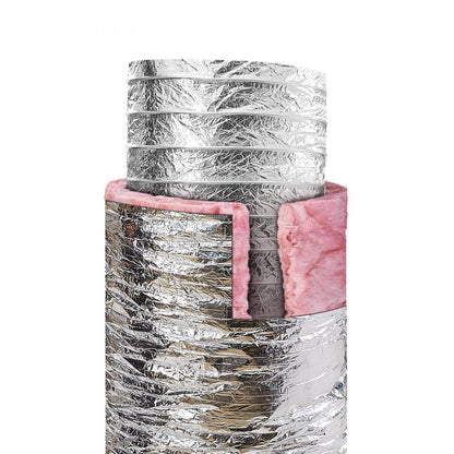 OW130 - 5'' x 25FT Aluminum Dryer Vent Hose with Insulation