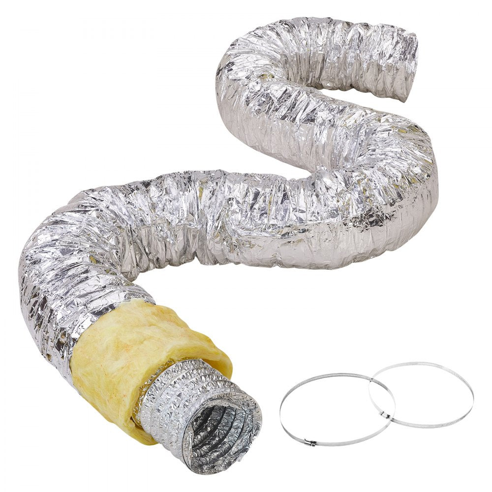 GC160 - Insulated 25FT Dryer Vent Hose for Energy Efficiency