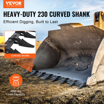ZZ0366 - Heavy-Duty Bucket Tooth Bar for Enhanced Digging Power