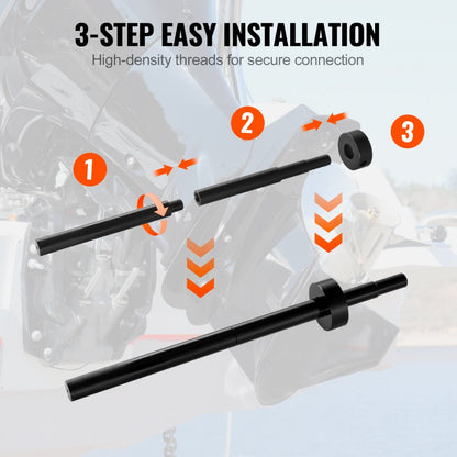 HKCZ - Durable 45# Steel Gimbal Bearing Alignment Kit for Boats