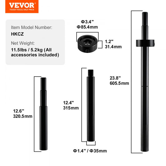 HKCZ - Durable 45# Steel Gimbal Bearing Alignment Kit for Boats