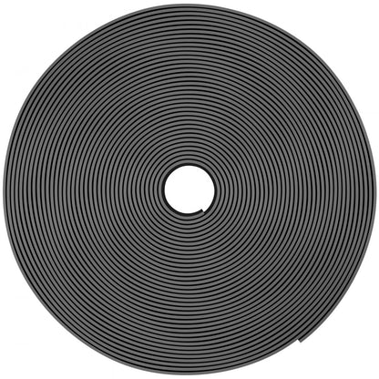 SS-SGY-0004 - 10" Black Flexible Landscape Edging, 40ft Durable HDPE Roll