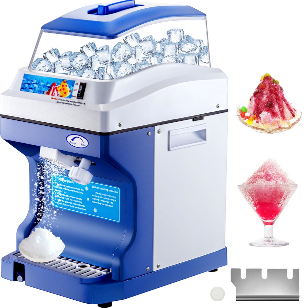010810903841 - 110V ABS & Stainless Steel Ice Shaver with 5L Hopper