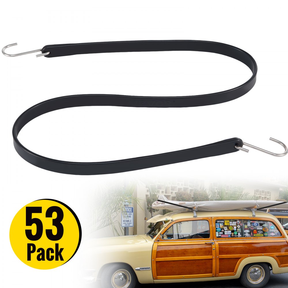 010563478082 - Durable 41" Bungee Cords, Weather-Proof, 53-Pack for Outdoor Use