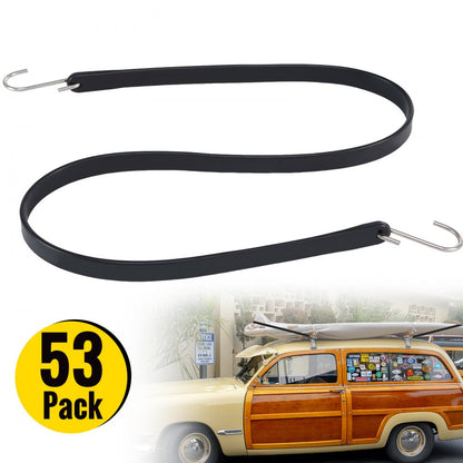 010563478082 - Durable 41" Bungee Cords, Weather-Proof, 53-Pack for Outdoor Use