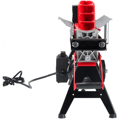 YP5225 - 6.5T Electric Log Splitter with Dual-Hand Controls and 5.7" Wheels