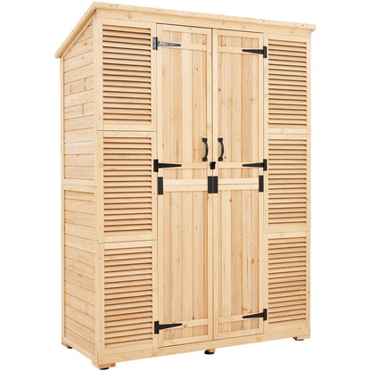 TY-OP2419 - Large Waterproof Wooden Shed for Organized Tool Storage