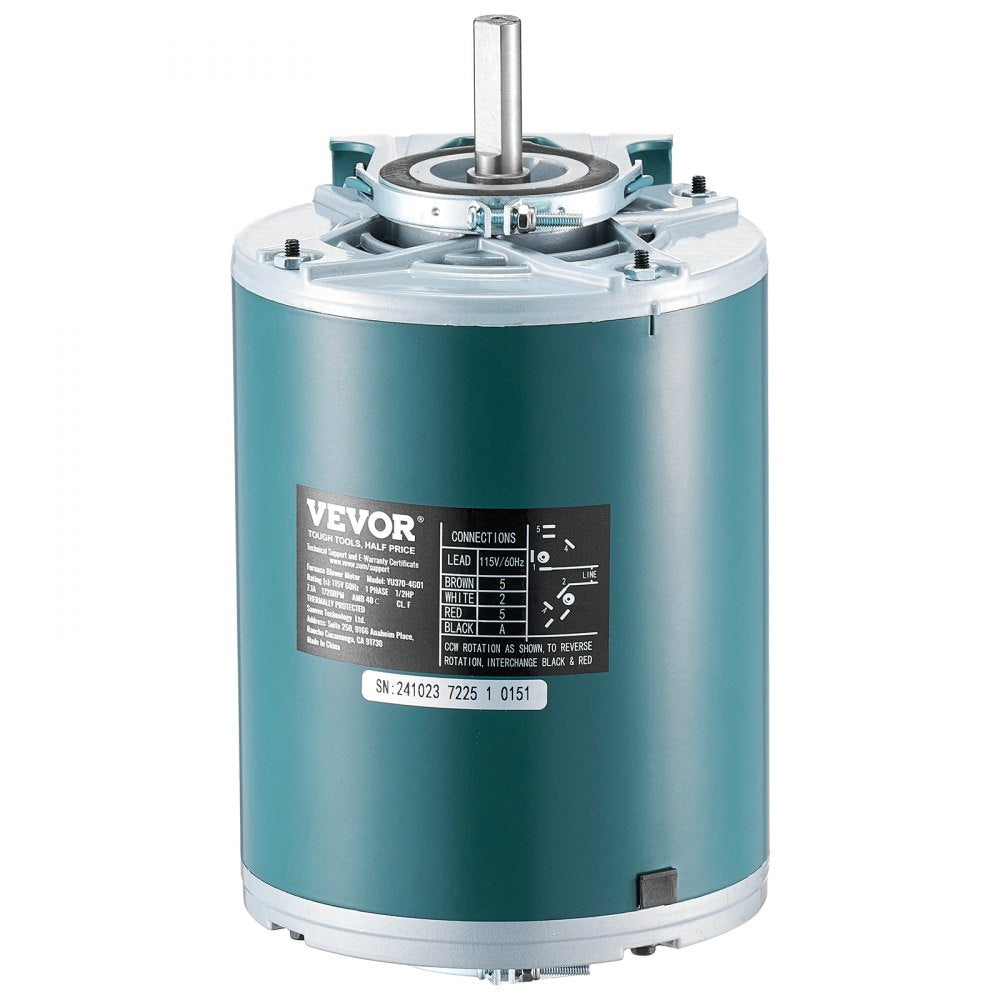 YU370-4G01 - 1/2HP 1720 RPM Blower Motor for Efficient Heating & Cooling